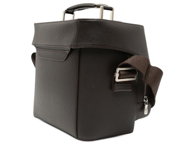 Louis Vuitton Marrón Monograma Glacé Charly Castaño Marrón oscuro - vista 2