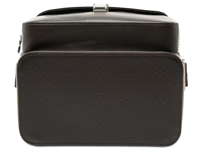 Louis Vuitton Marrón Monograma Glacé Charly Castaño Marrón oscuro - vista 3
