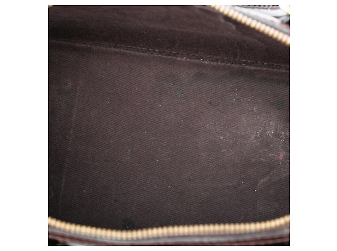 Louis Vuitton Alma PM in Vernis Monogram Viola Porpora - vista 4