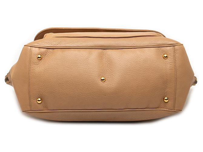 Borsa in pelle marrone medio Gucci 1973 Caramello - vista 3