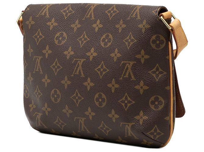 Louis Vuitton Musette Tango Marrone Monogramma Manico Corto - vista 2