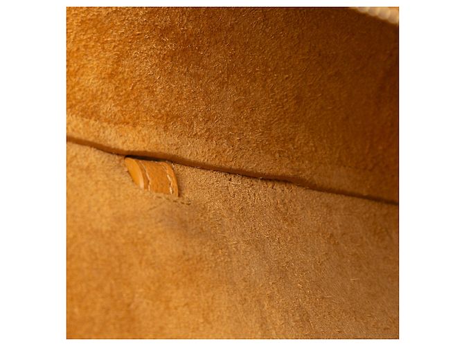 Belt Bag Céline Borsa a cintura in pelle di vitello granitato gialla Celine Giallo Senape - vista 6