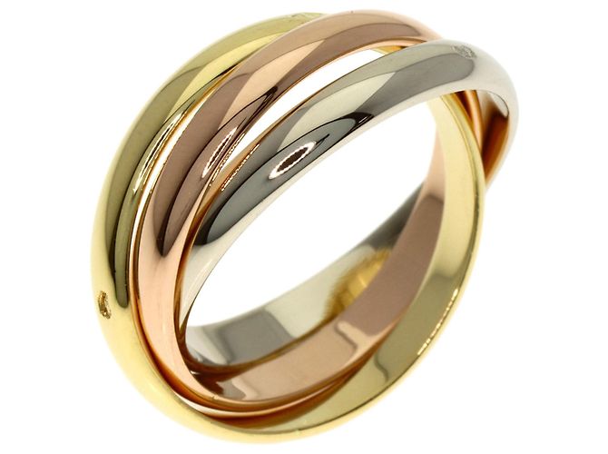 Anello Cartier Trinity Piccolo #48 D'oro - vista 2