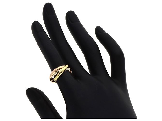 Anello Cartier Trinity Piccolo #48 D'oro - vista 5
