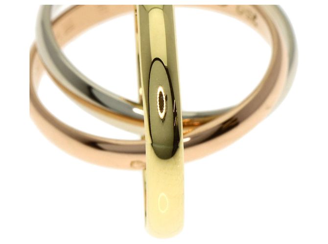 Anello Cartier Trinity Piccolo #48 D'oro - vista 7