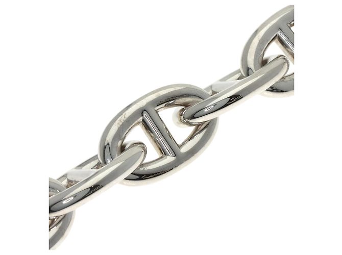 Bracciale Charm Chaine d'Ancre TGM 11 Link Hermès Argento - vista 3