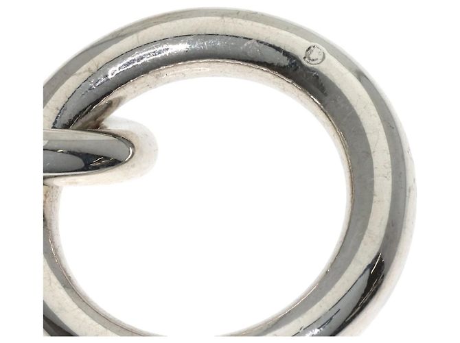 Bracciale Charm Chaine d'Ancre TGM 11 Link Hermès Argento - vista 9