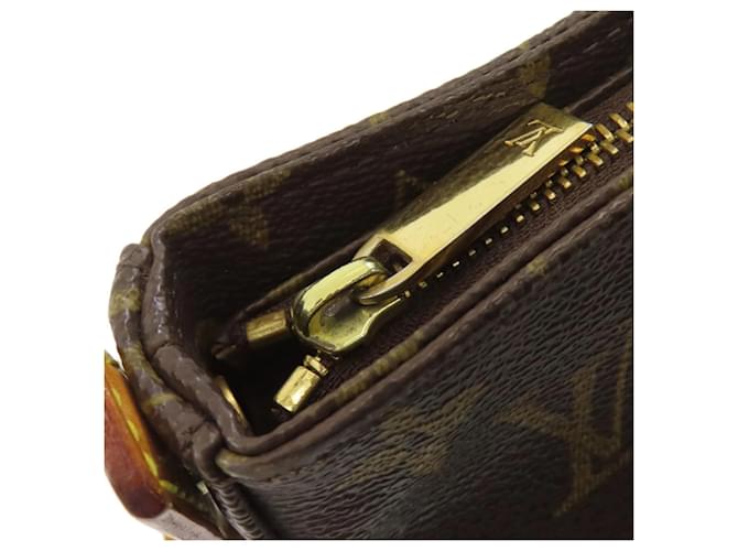 Borsa Looping MM Louis Vuitton Marrone - vista 16