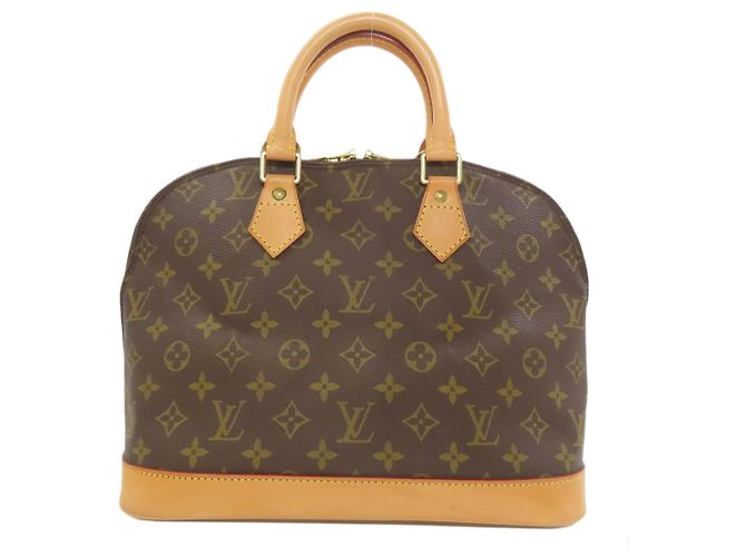 Borsa Alma Louis Vuitton Marrone - vista 2