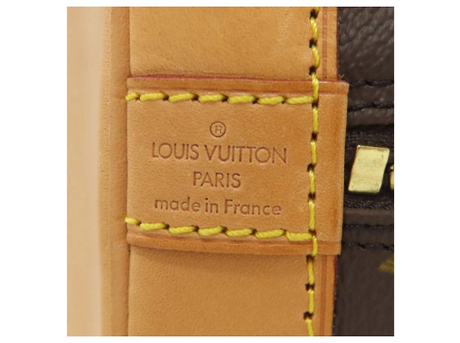 Borsa Alma Louis Vuitton Marrone - vista 6