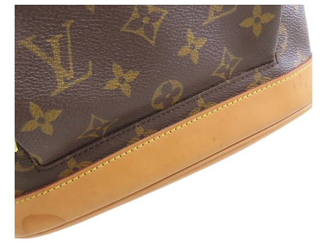 Louis Vuitton M51136 Montsouris Medium Rucksack Braun - Ansicht 15