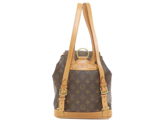 Louis Vuitton M51136 Montsouris Medium Rucksack Braun - Ansicht 2