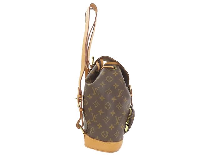 Louis Vuitton M51136 Montsouris Medium Rucksack Braun - Ansicht 3