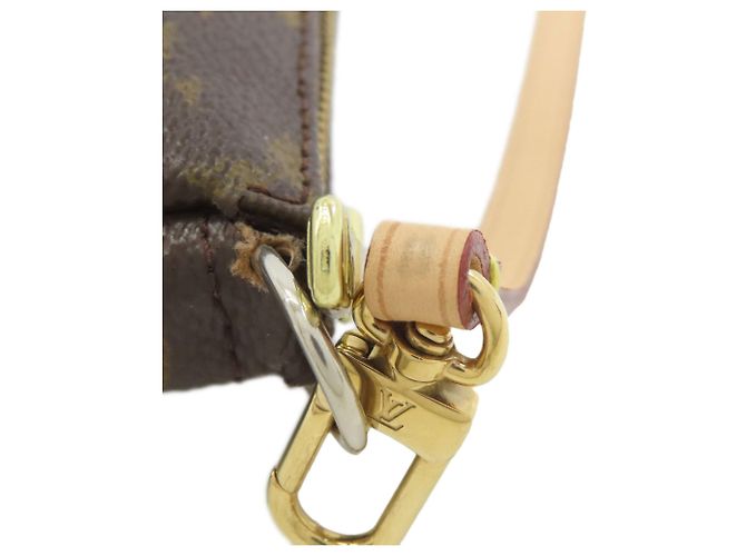 Pochette Monogram Louis Vuitton Marrone Monogramma - vista 10