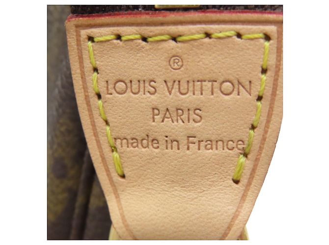 Pochette Monogram Louis Vuitton Marrone Monogramma - vista 6