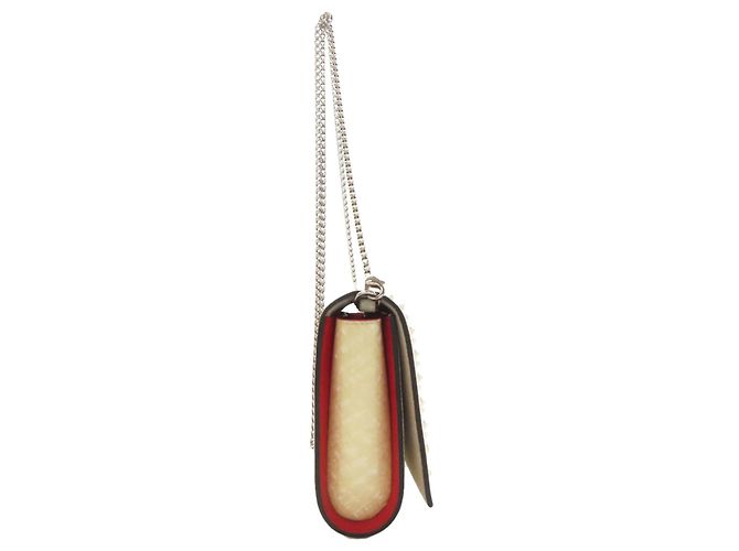 Borsa a Spalla in Pelle Chiodata Christian Louboutin - vista 3