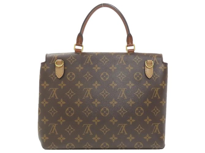 Borsa Marignan M44257 di Louis Vuitton Marrone Monogramma - vista 2