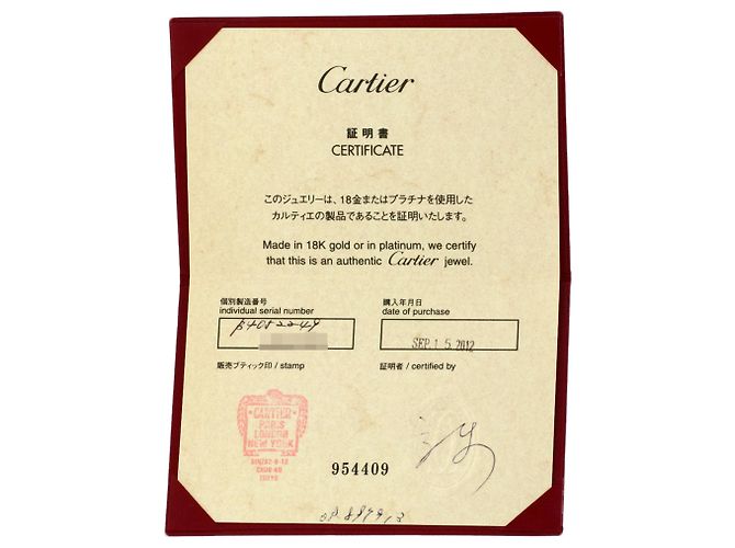 Cartier Drei-Farben-Ring #49 Golden - Ansicht 7