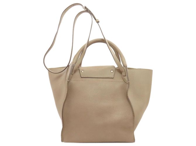 Céline Borsa Celine Big Bag Small 2 in 1 Beige Grigio - vista 2