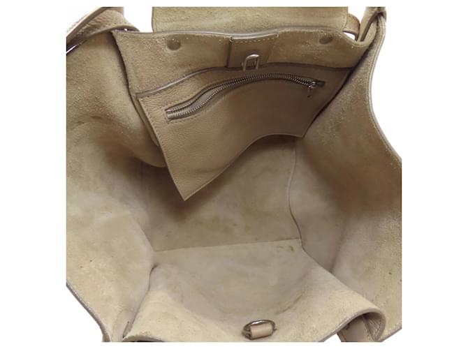 Céline Borsa Celine Big Bag Small 2 in 1 Beige Grigio - vista 5
