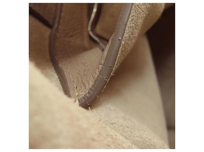 Céline Borsa Celine Big Bag Small 2 in 1 Beige Grigio - vista 8