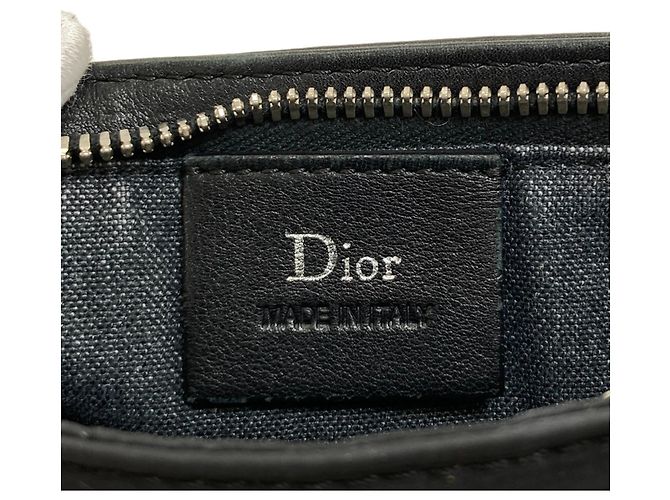 Borsa a Spalla in Pelle Christian Dior Nero - vista 6