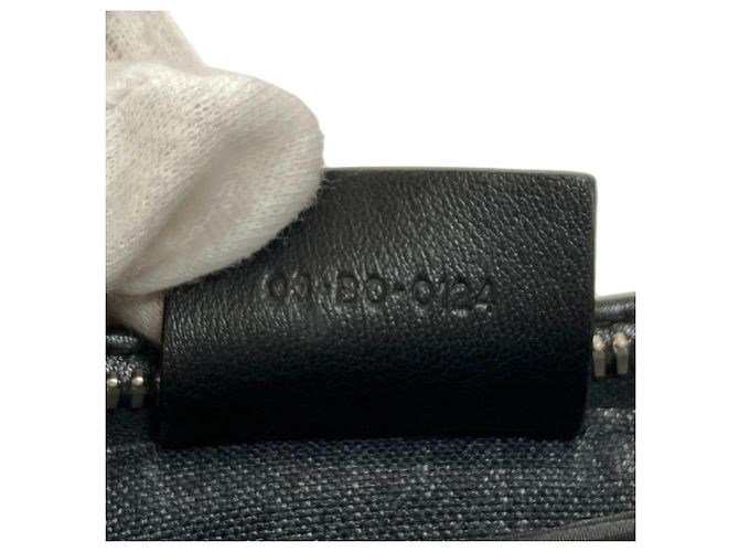 Borsa a Spalla in Pelle Christian Dior Nero - vista 7