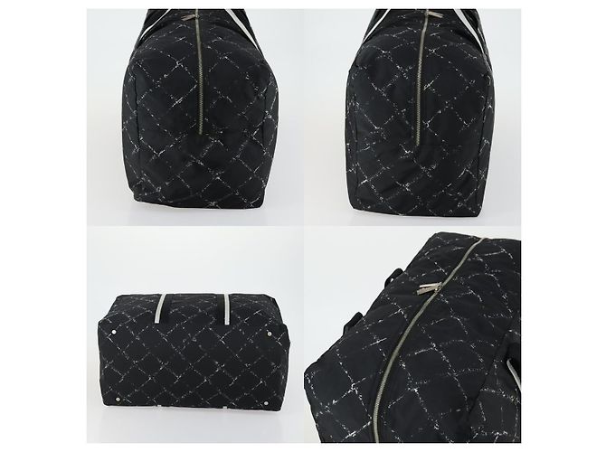 Borsa Boston della linea Travel di Chanel Nero - vista 3