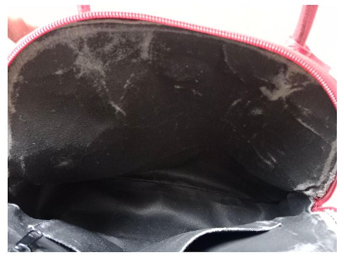 Borsa in pelle rossa Lancel Rosso - vista 14