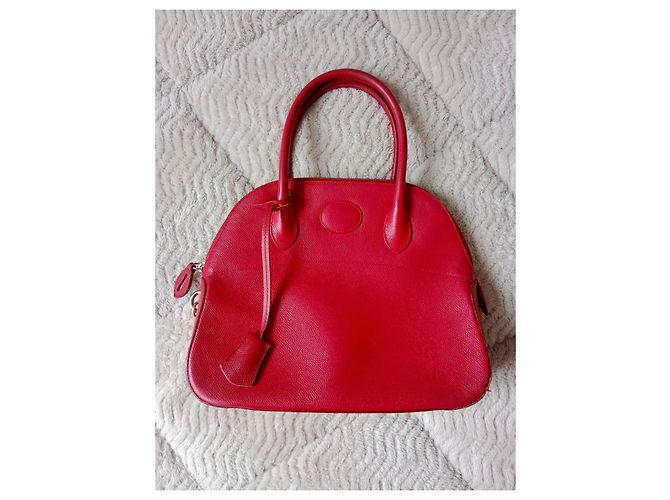 Borsa in pelle rossa Lancel Rosso - vista 2