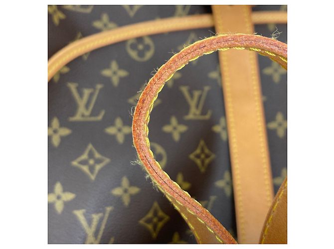Borsa a Spalla Saumur 35 Louis Vuitton Marrone Monogramma - vista 21