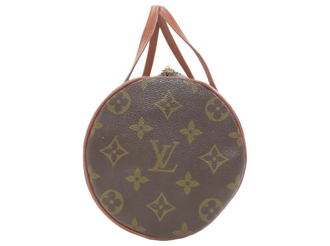 Borsa a mano Papillon 26 Monogram Louis Vuitton Marrone Monogramma - vista 3