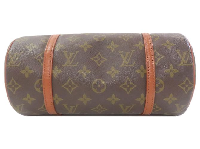 Borsa a mano Papillon 26 Monogram Louis Vuitton Marrone Monogramma - vista 4