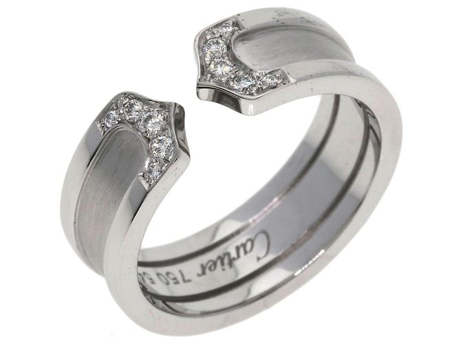 Cartier C2 Diamantring Weiß - Ansicht 2
