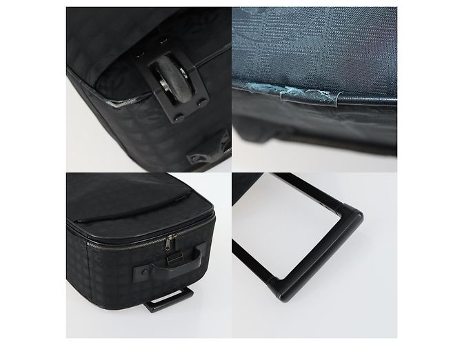 Borsa da viaggio Chanel Gabrielle Classic Flap 2103 Nero - vista 4