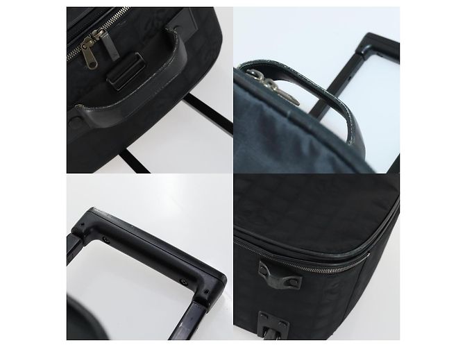 Borsa da viaggio Chanel Gabrielle Classic Flap 2103 Nero - vista 6