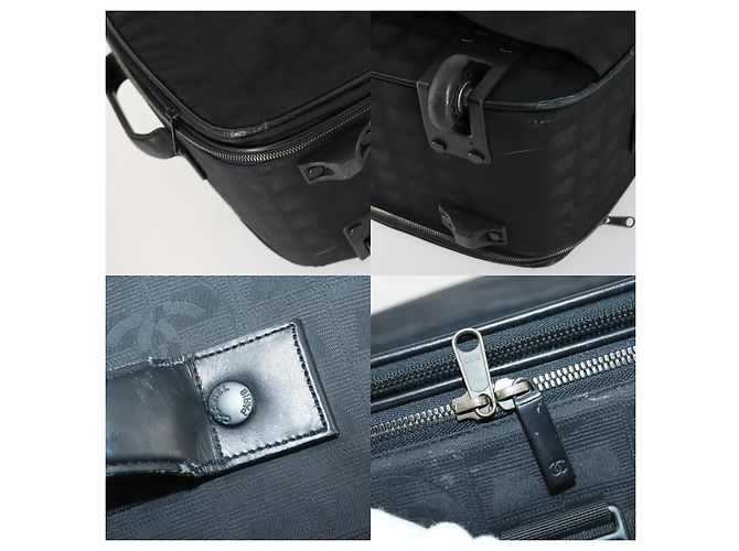 Borsa da viaggio Chanel Gabrielle Classic Flap 2103 Nero - vista 7