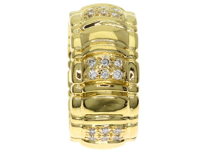 Anello in diamante Tanagra Piaget in oro giallo 18K D'oro - vista 3