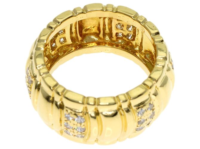 Anello in diamante Tanagra Piaget in oro giallo 18K D'oro - vista 4