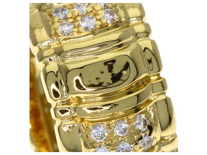 Anello in diamante Tanagra Piaget in oro giallo 18K D'oro - vista 8
