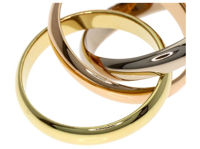 Anello Trinity di Cartier in oro giallo 18K D'oro - vista 5