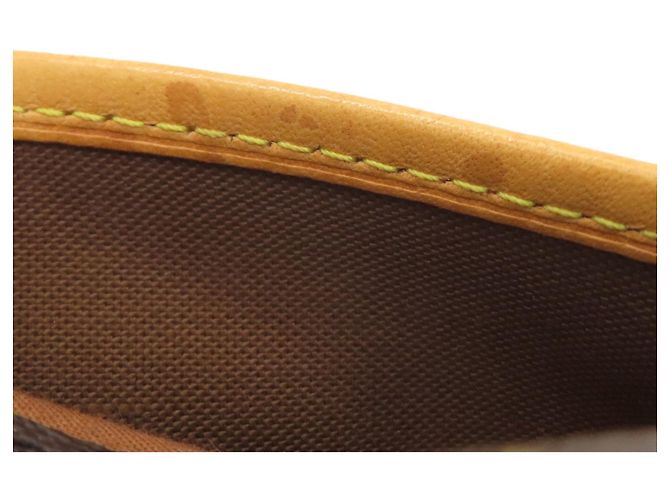 Borsa a Spalla Lunga Popincourt M40008 di Louis Vuitton Marrone Monogramma - vista 11