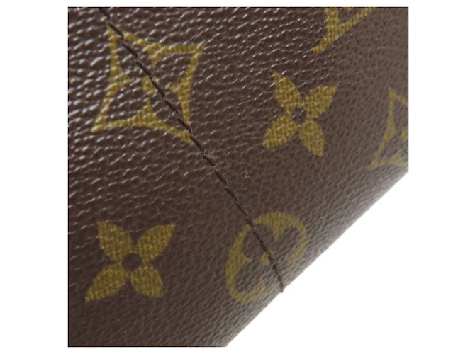 Borsa a Spalla Lunga Popincourt M40008 di Louis Vuitton Marrone Monogramma - vista 13