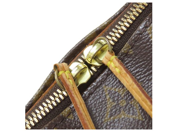 Borsa a Spalla Lunga Popincourt M40008 di Louis Vuitton Marrone Monogramma - vista 17