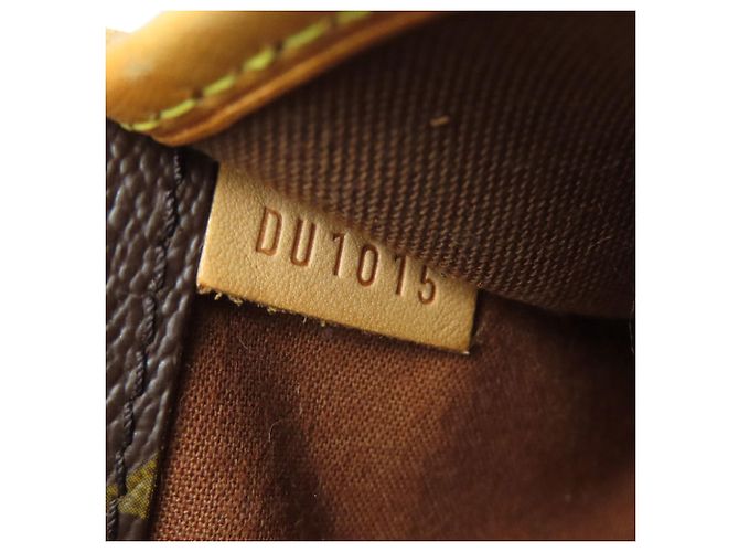 Borsa a Spalla Lunga Popincourt M40008 di Louis Vuitton Marrone Monogramma - vista 7