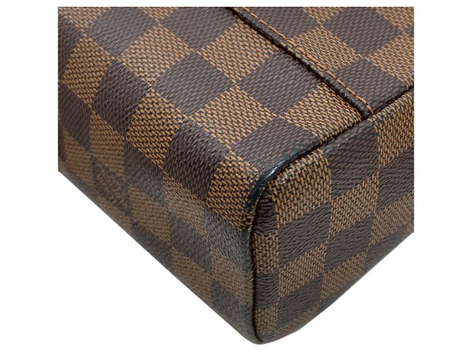 Borsa a Spalla Olaf PM N41442 di Louis Vuitton Marrone Damier ebene - vista 11