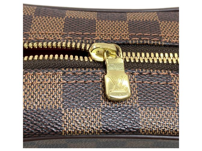 Borsa a Spalla Olaf PM N41442 di Louis Vuitton Marrone Damier ebene - vista 9