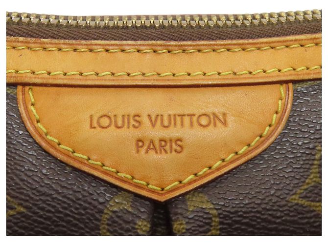 Borsa Tote Palermo PM di Louis Vuitton Marrone Monogramma - vista 14