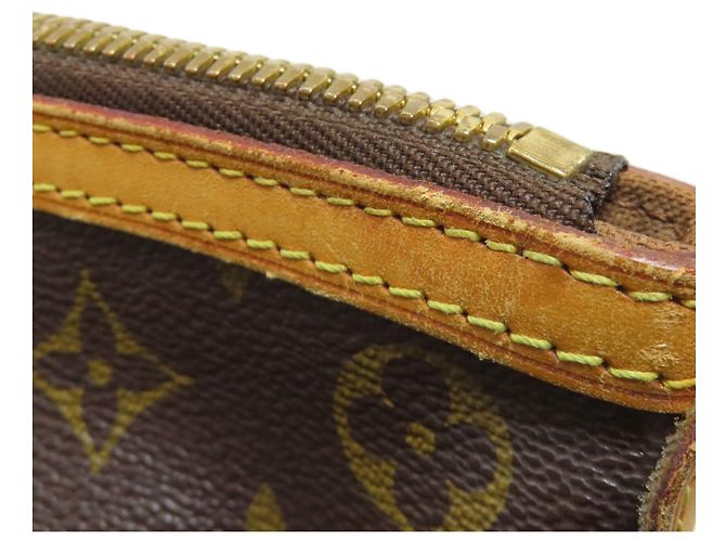 Borsa Tote Palermo PM di Louis Vuitton Marrone Monogramma - vista 16