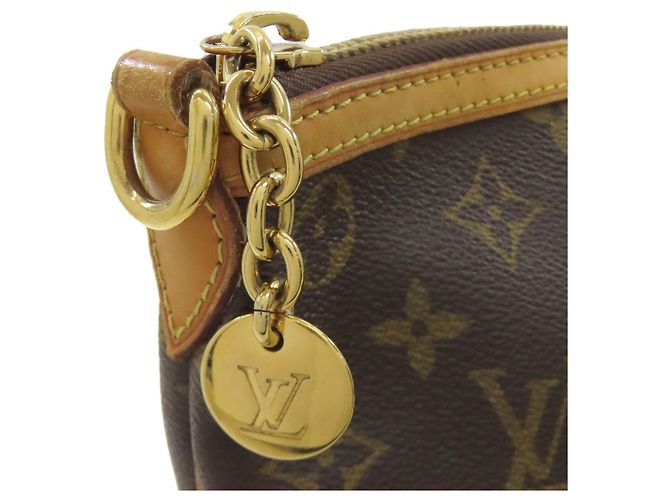 Borsa Tote Palermo PM di Louis Vuitton Marrone Monogramma - vista 20